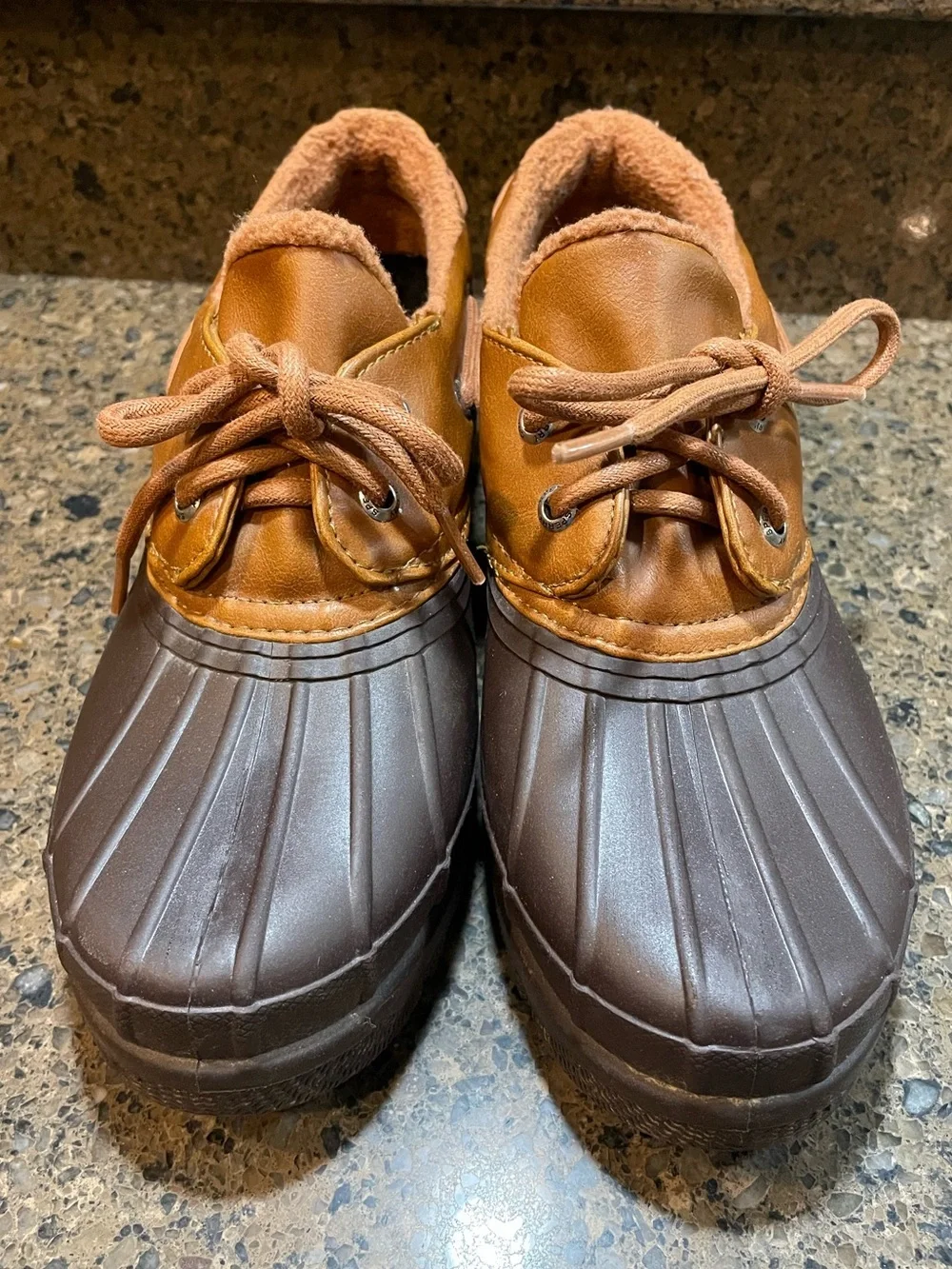 Saltwater 1 Eye Duck Shoe Duck Boots Flat Heel Womens Sz 8 Insulated Rubber Rain